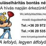 Duguláselhárítás Budapest